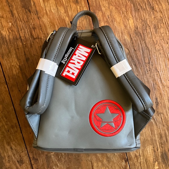 NWT Winter Solider Loungefly Mini Backpack - Picture 2 of 2